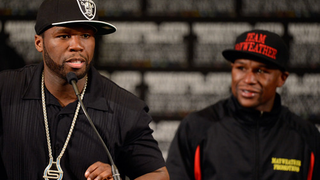 Two Of Our Greatest Fighters Now Have Beef: 50 Cent And Floyd Mayweather Got Into It On Twitter Last Night